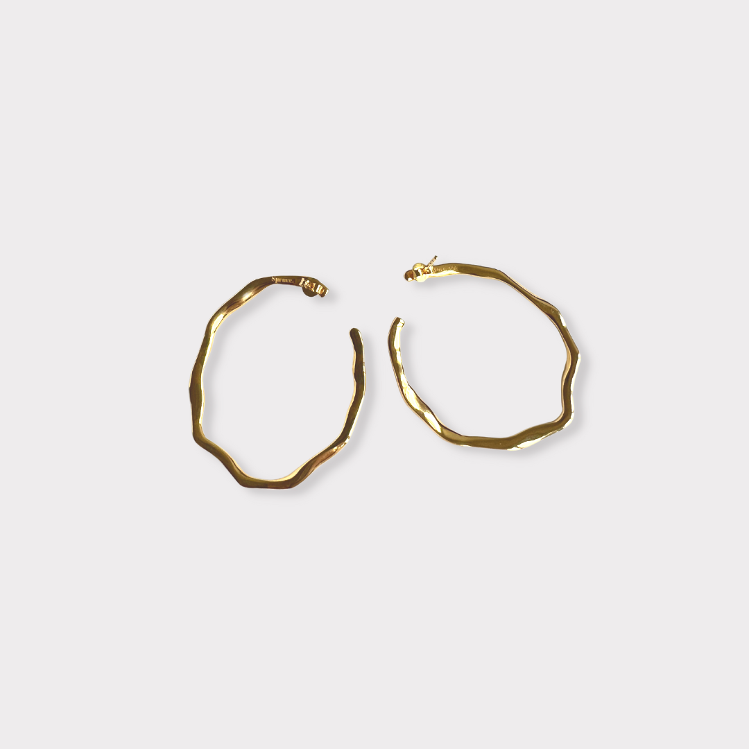 Gold Olivia Statement Stud