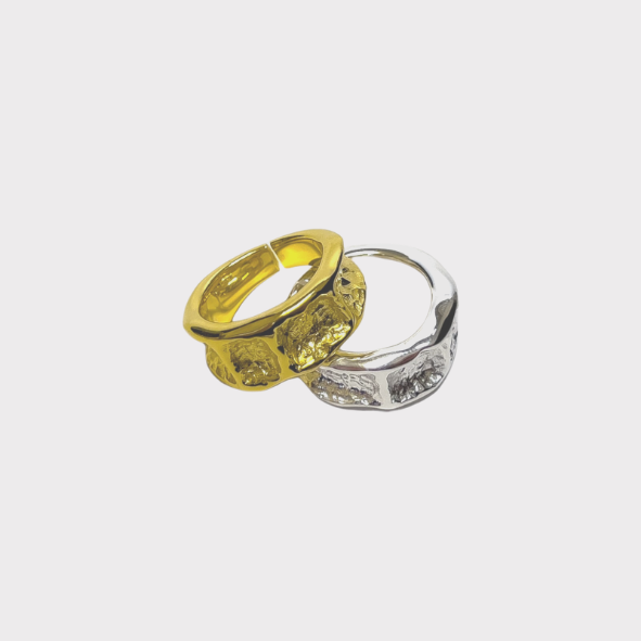Silver Organic Amalia Ring