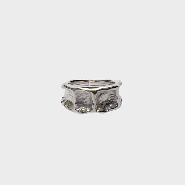 Silver Organic Amalia Ring