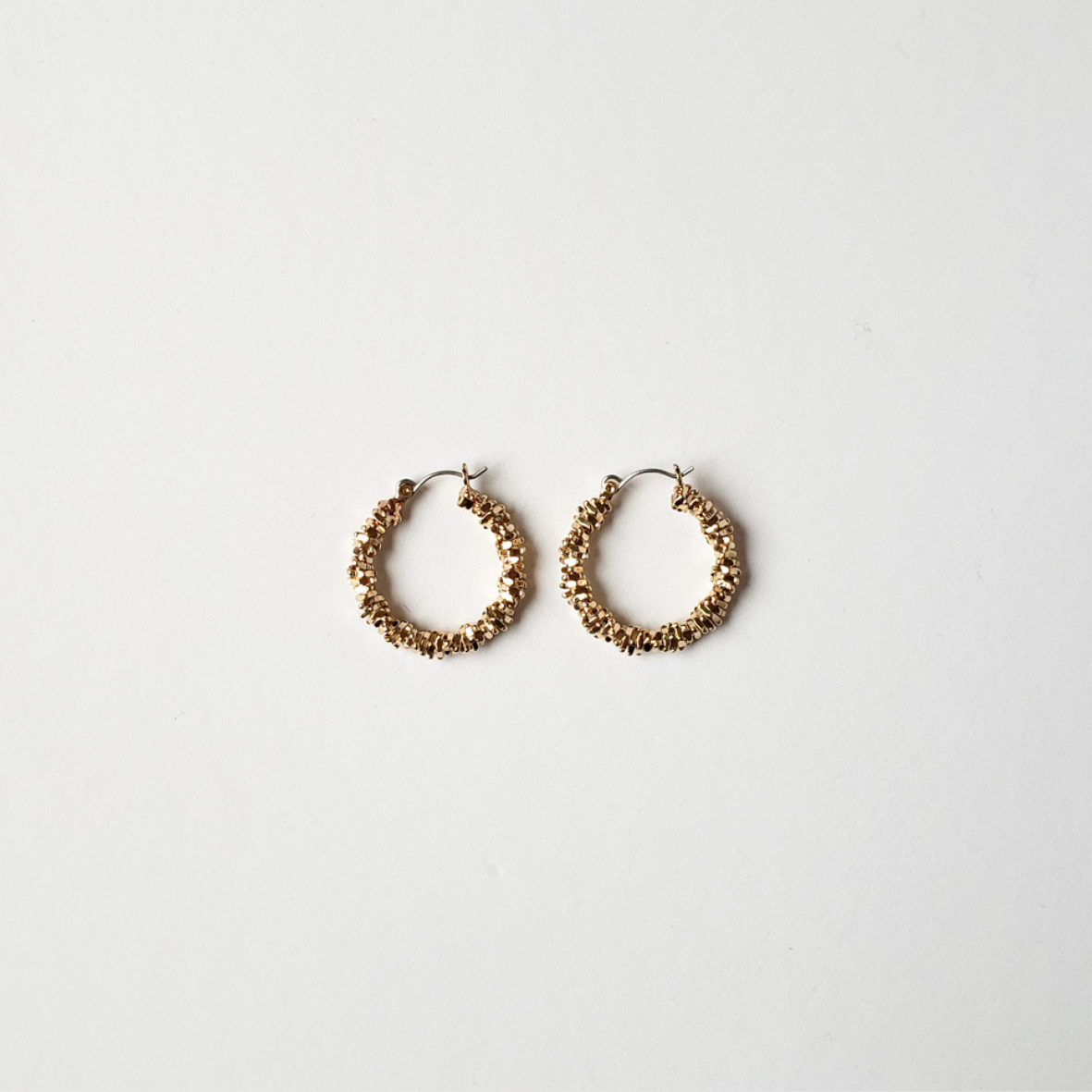 Gold Lucy Hoops