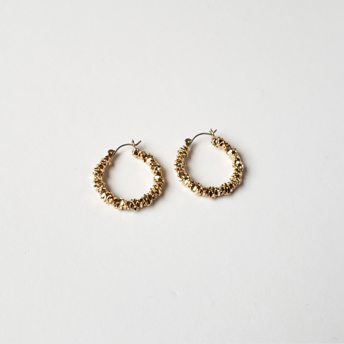 Gold Lucy Hoops