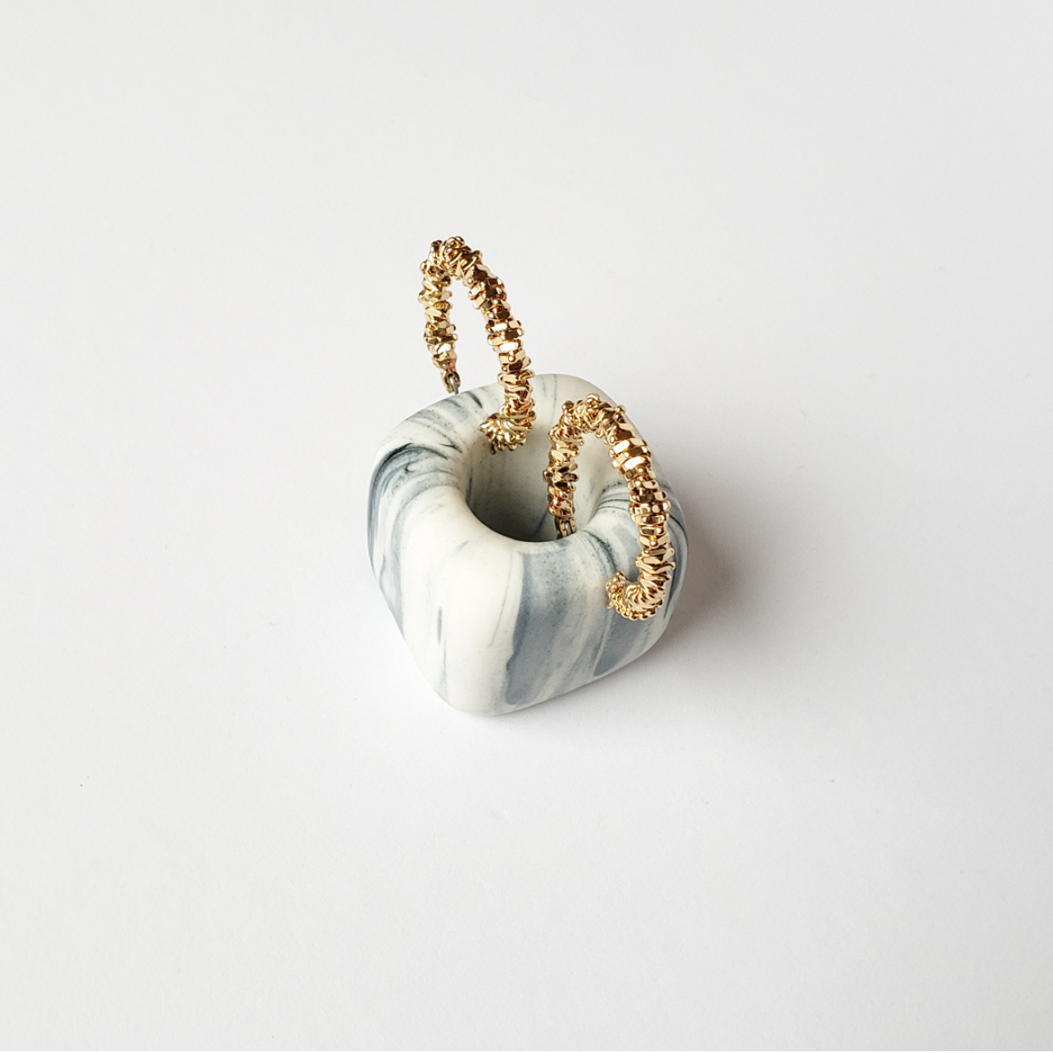 Gold Lucy Hoops