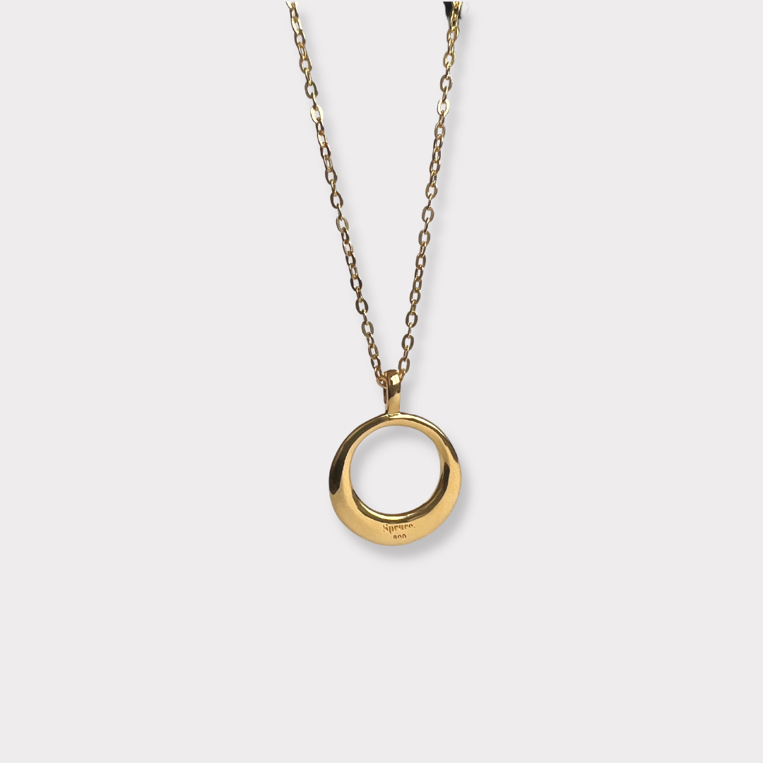 Amalia Gold Organic Pendant