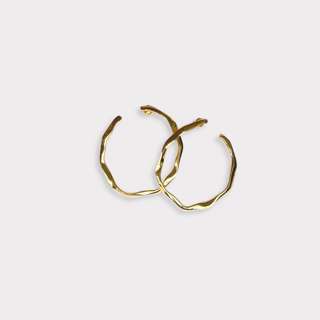 Gold Olivia Statement Stud