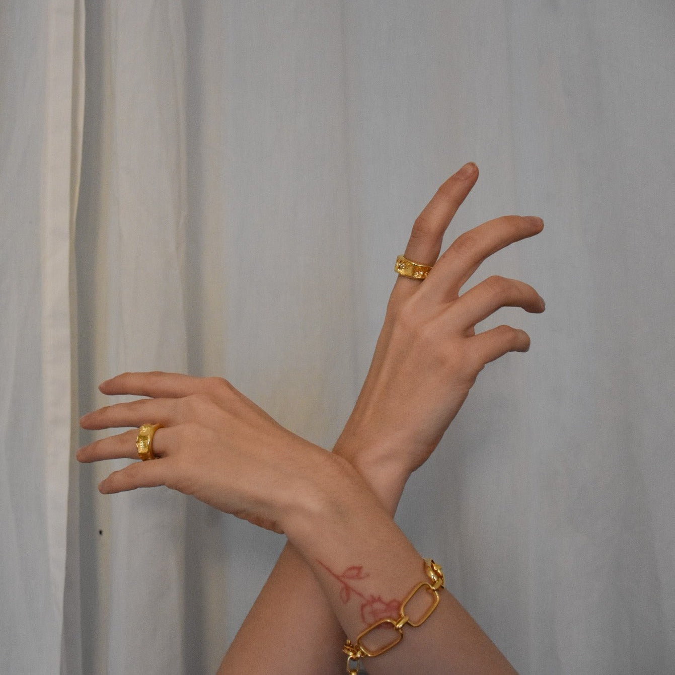 Melissa Gold Square Bracelet