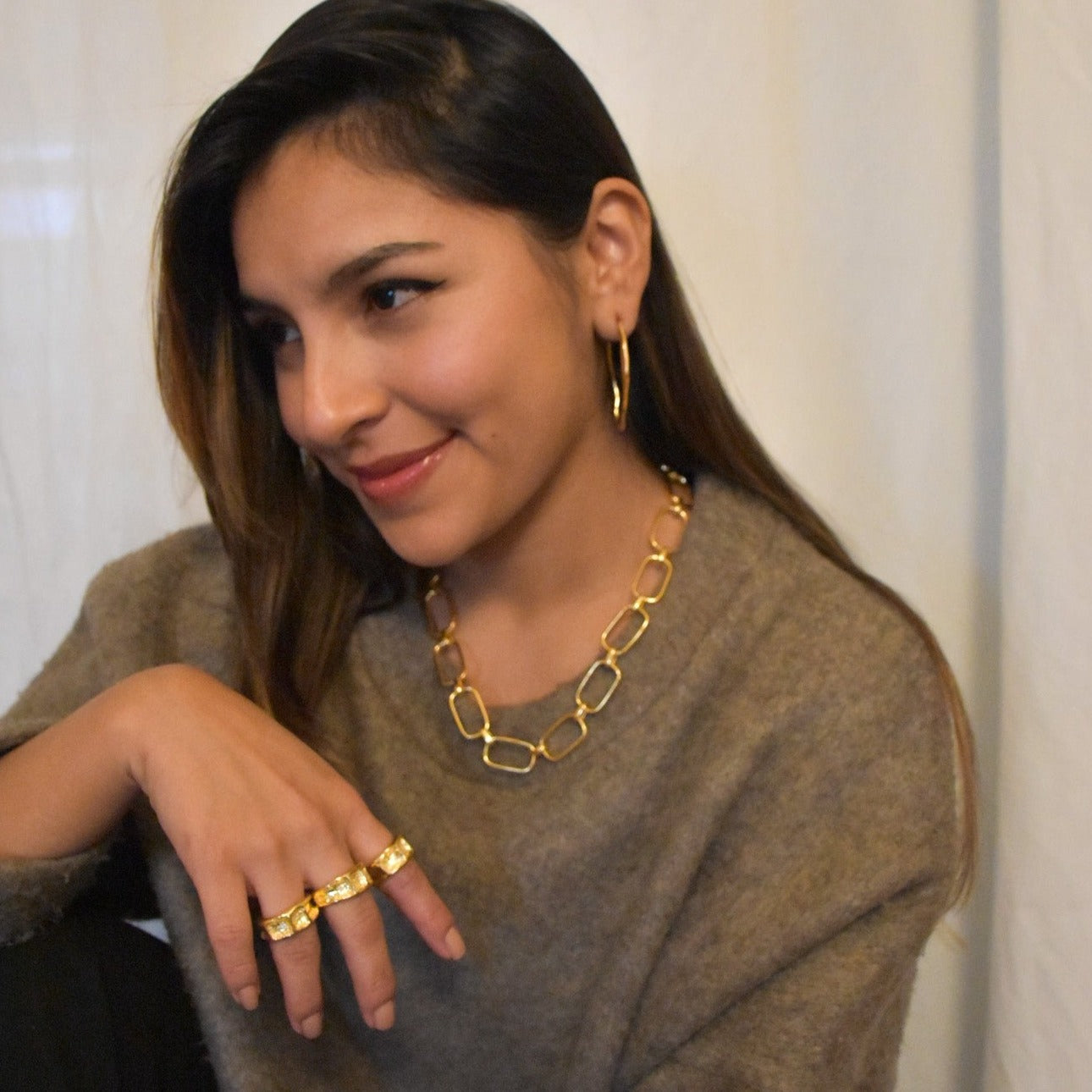 Organic Gold Amalia Ring