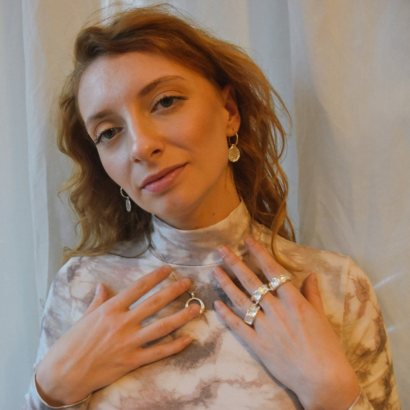 Silver Organic Amalia Ring