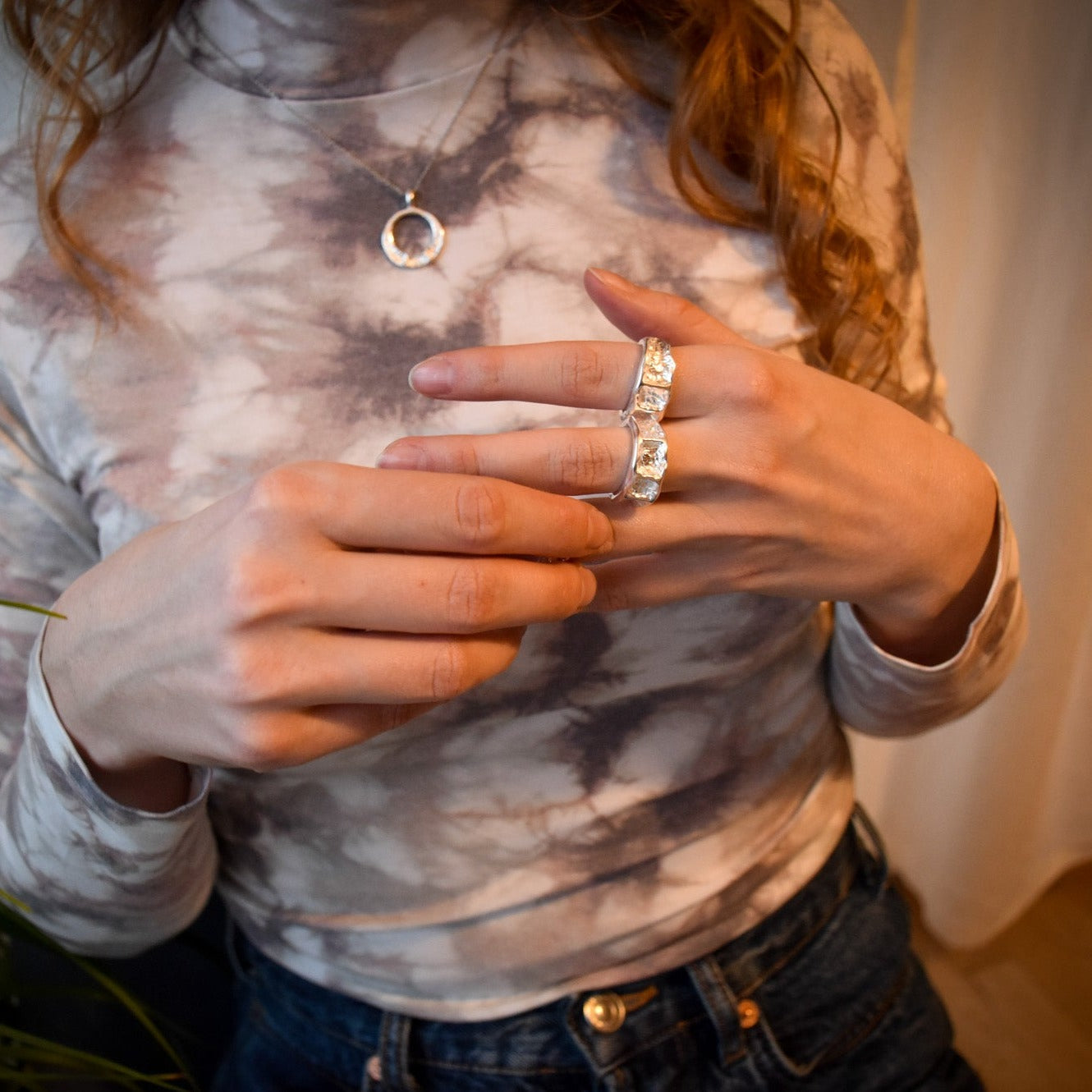 Silver Organic Amalia Ring