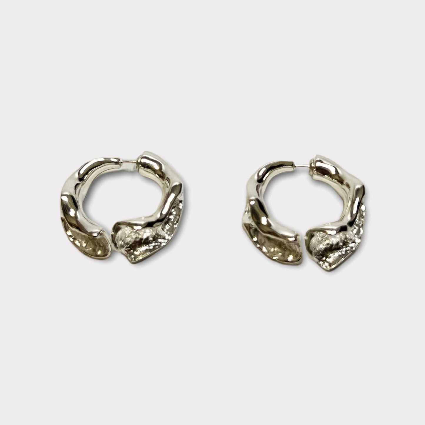 Amalia Silver Front/Back Earrings