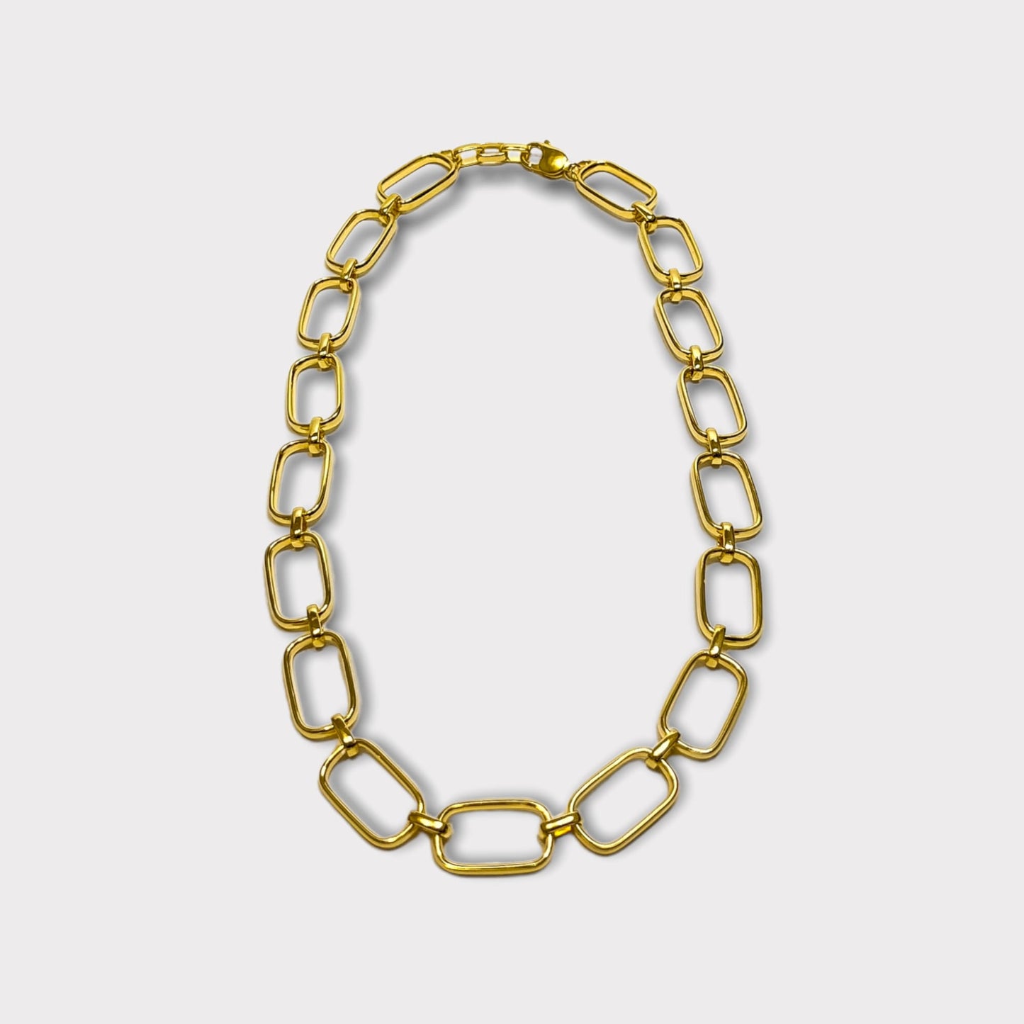Melissa Gold Square Necklace