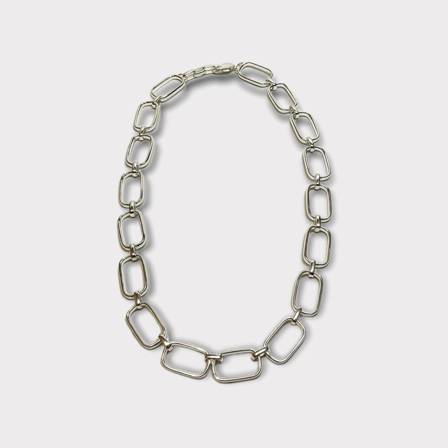 Melissa Silver Square Necklace