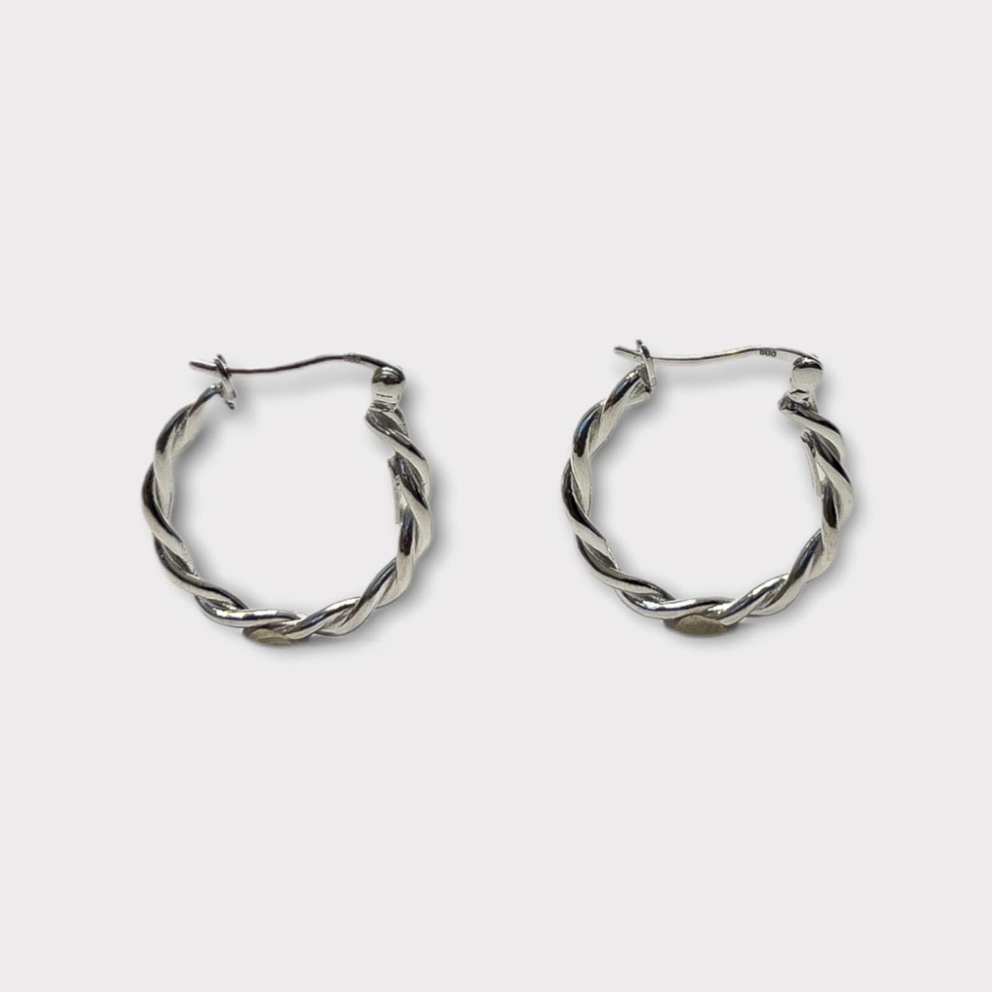 Silver Ayla Dainty Hoops