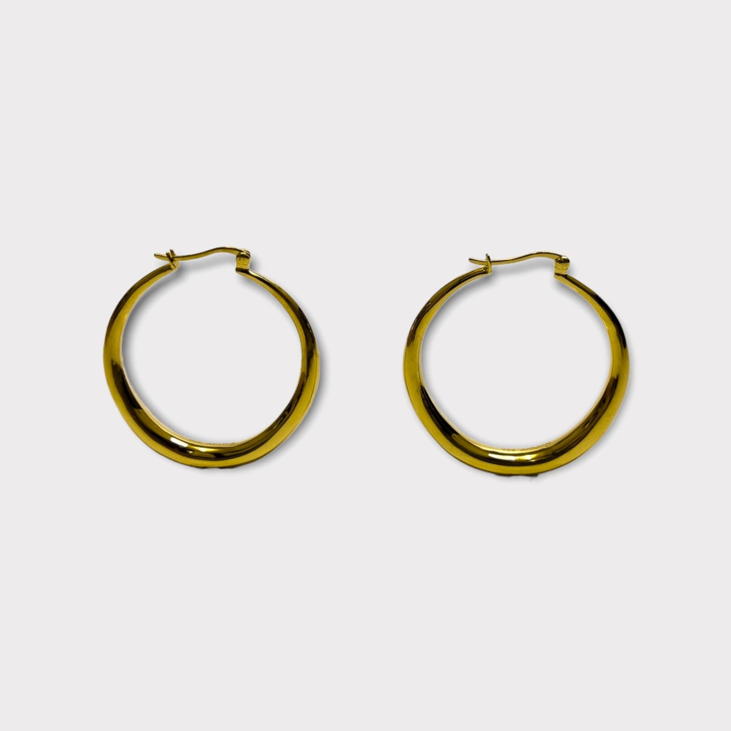 Sophia Gold Clean Hoops